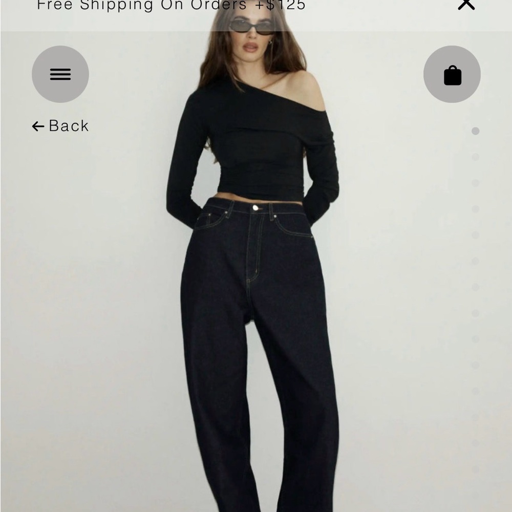 Classic High-Rise Denim-- Dark Wash
Brandy: Khy